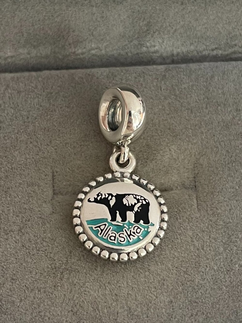Pandora Alaska Exclusive Charm Pendant S925 Sterling Silver Jewelry